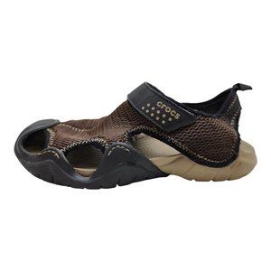 Crocs Swift water Brown Men Sandal Espresso M8  style 203967